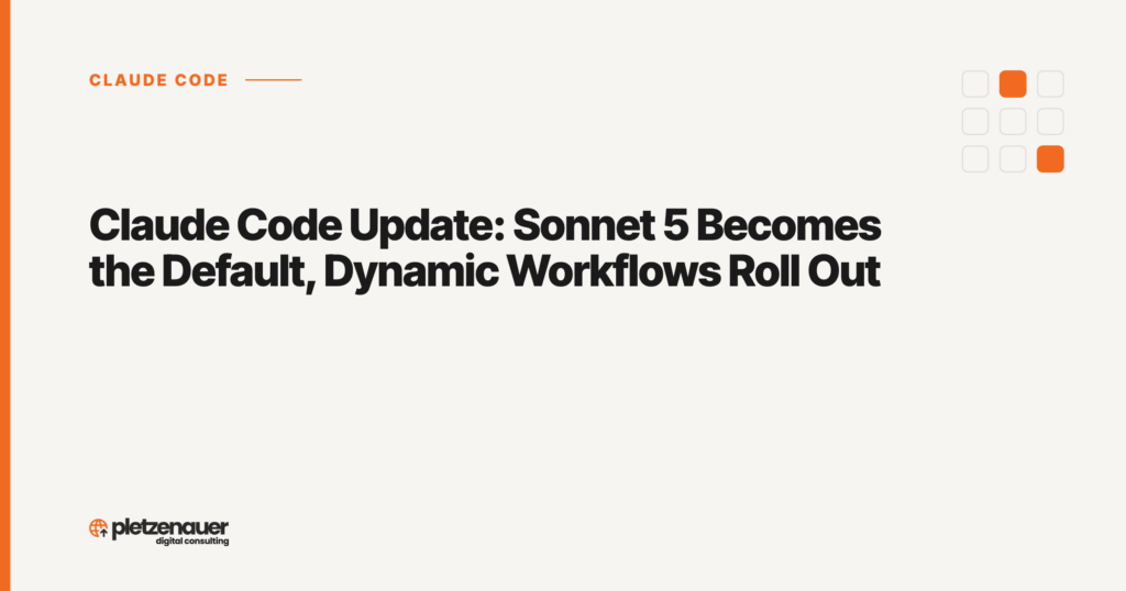 Claude Code Update: Sonnet 5 Becomes the Default, Dynamic Workflows Roll Out
