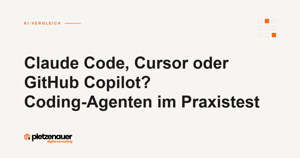 Claude Code, Cursor oder GitHub Copilot? Coding-Agenten im Praxistest
